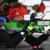 Nur Platz acht: Deutsche Biathlon-Staffel um Dahlmeier chancenlos
