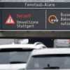 Gericht fordert Fahrverbote für Euro-5-Diesel in Stuttgart